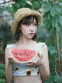 清纯可爱萌妹子夏日清凉写真